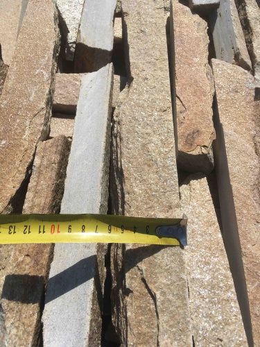 Горбушка златолит золотистый для облицовки купить в Белебее