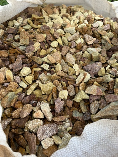 Златолит персиковый декоративная каменная крошка купить в Белебее