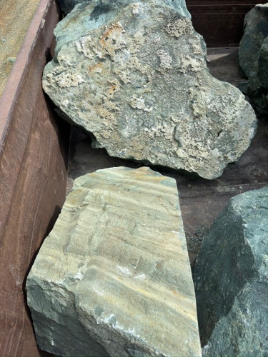 Ландшафтные глыбы зелёные 200-500 килограмм купить в Белебее