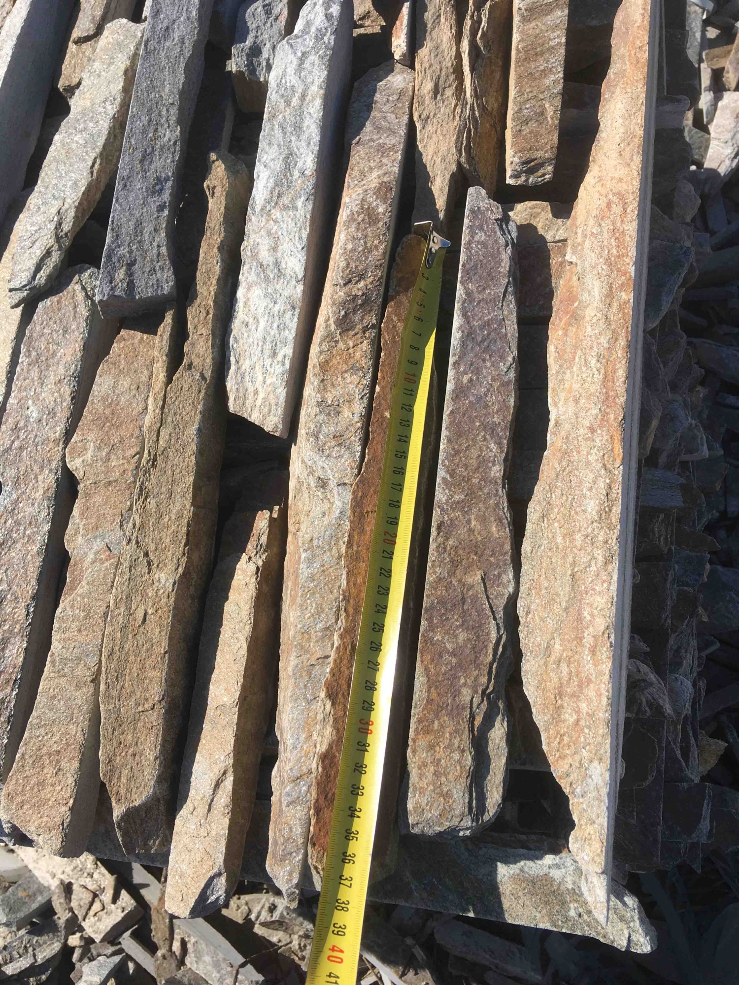 Горбушка златолит мультиколор для облицовки купить в Белебее