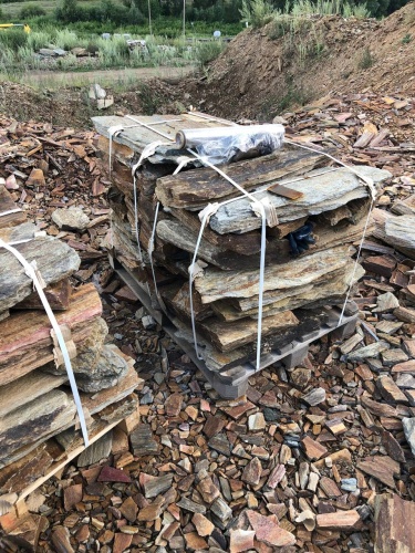 Плитняк кора дерева 50-100мм для пошаговых дорожек купить в Белебее