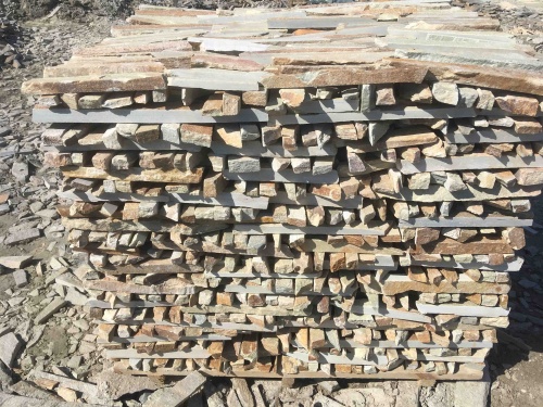 Горбушка златолит золотистый для облицовки купить в Белебее