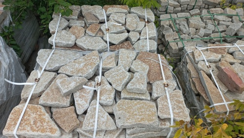 Гранитный плитняк галтованный для парковки купить в Белебее