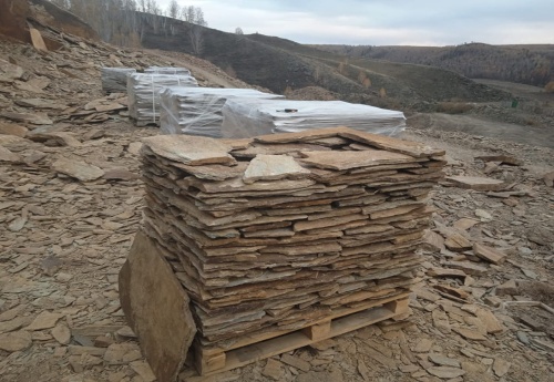 Плитняк кора дерева для цоколя, отмостки купить в Белебее